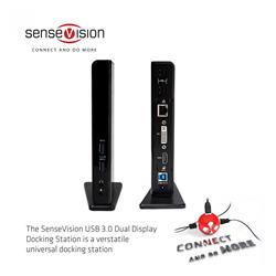 CLUB 3D Station d'accueil double affichage