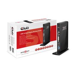 CLUB 3D Station d'accueil double affichage