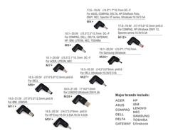 Thermaltake Luxa2 EnerG Bar 65W Universal Laptop AC Power Adapter