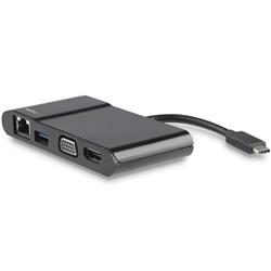 StarTech (DKT30CHV) - Adaptateur USB-C multiports pour portables -- 4K HDMI ou VGA - USB 3.0 - Noir