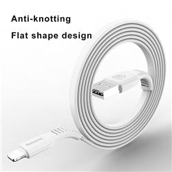 Câble série BASEUS Tough USB pour IP 2A 1M blanc