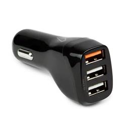 LBT QC3.0 18W 3 Ports USB Car Charger (QC3CLA)