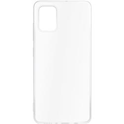 LBT Samsung A71 Étui en gel mat transparent robuste et clair