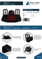 HONEYCOMB Aeronautical Charlie Rudder Pedals