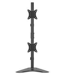 Brateck 17"-32" Vertical Dual-Monitor Steel Articulating Monitor Mount