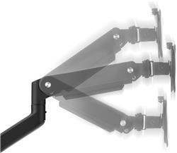 One For All DM4310 Monitor Mount Smart Triple (Black)