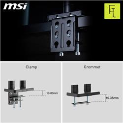 MSI Bras de support robustes pour double écran - MAG MT201D -