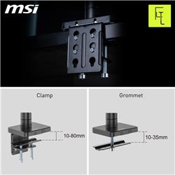 MSI Bras de support robuste pour écran unique - MAG MT201 -