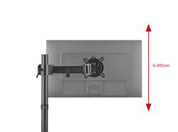 One For All DM2110 Monitor Mount Smart Single (Black)