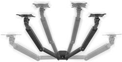 One For All Universal Monitor Mount Solid Dual Monitor Arm(Open Box)