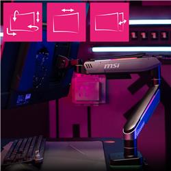 MSI Bras de support robuste pour écran unique - MPG MT201R V2 -