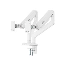 MSI MPG MT201DW - Premium Heavy Duty Dual Monitor Stand Arms