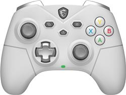 Manette de jeu sans fil MSI Force GC300, blanche