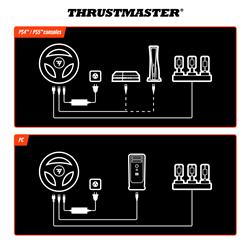 THRUSTMASTER T248R, 3.1 N⋅m Force Feedback Racing Wheel and Pedal Set