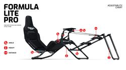 NEXT LEVEL RACING Formula Lite Pro Foldable Racing Cocckpit (NLR-S038)