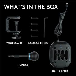LOGITECH G RS H-SHIFTER - compatible with PRO, RS50 Racing