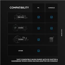 LOGITECH G RS H-SHIFTER - compatible with PRO, RS50 Racing