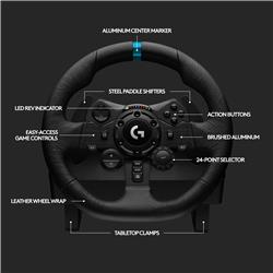 LOGITECH G923 Racing Wheel and Pedals for PS5, PS4 and PC