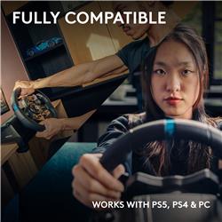 LOGITECH G923 Racing Wheel and Pedals for PS5, PS4 and PC