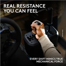 LOGITECH G RS H-SHIFTER - compatible with PRO, RS50 Racing