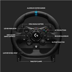 LOGITECH G923 Racing Wheel - Xbox One, Series X|S and PC(Open Box)
