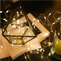 iCAN Indoor LED Light chain 10 Meters Long with 100 Warm White LEDs.