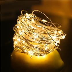 iCAN Indoor LED Light chain 10 Meters Long with 100 Warm White LEDs.
