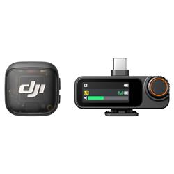 DJI Mic 3 Wireless Microphone (1 TX + 1 RX) - Black
