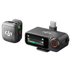 DJI Mic 3 Wireless Microphone (1 TX + 1 RX) - Black