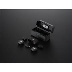 DJI Mic 3 Wireless Microphone (2 TX + 1 RX + Charging Case) - Black