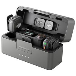 DJI Mic 3 Wireless Microphone (2 TX + 1 RX + Charging Case) - Black