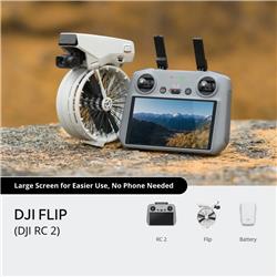 DJI Flip (RC 2) Drone with Remote Controller and Built-in Screen