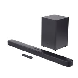 JBL 2.1ch Soundbar 300W with wireless Subwoofer (JBL2GBAR21DBBLKAM)
