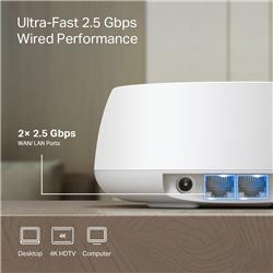 TP-Link (Deco BE25) Système Wi-Fi 7 maillé BE5000 (paquet de 3)