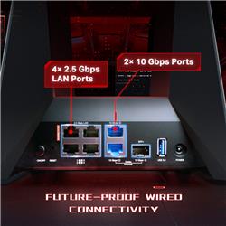 TP-Link (Archer GE800) Tri-Band BE19000 Wi-Fi 7 Gaming Router