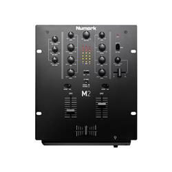 NUMARK M2 (Noir) | Mélangeur Scratch professionnel à deux canaux avec égaliseur 3 bandes par canal | Crossfader remplaçable ...