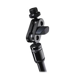 AUDIO TECHNICA AT8459 Swivel-Mount Microphone Clamp Adapter, Black