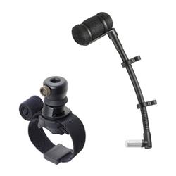 ystème de montage pour instruments à vent AUDIO TECHNICA AT8492W avec module d^alimentation et col de cygne de 9 pouces en b...