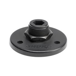 ride de montage SHURE A12 pour supports de microphone à col de cygne et à tige (noir mat