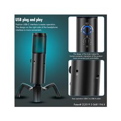 YANMAI Q18 RGB Perfect Sound Quality Studio Microphone