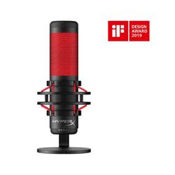 HyperX QuadCast  USB Microphone, Black (Red lightning)(Open Box)