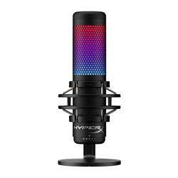 HYPERX QuadCast S Microphone à condensateur USB RVB, noir-gris