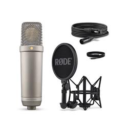 RODE NT1 5th Generation Studio Condenser Microphone, Silver(Open Box)