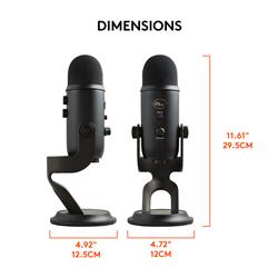 Blue Yeti USB Microphone, édition Blackout