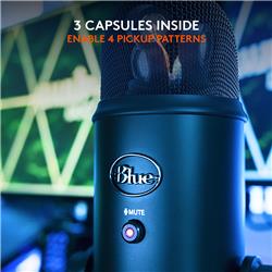 Blue Yeti USB Microphone, édition Blackout
