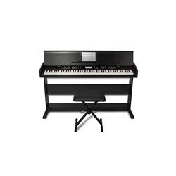 iano numérique ALESIS 88 touches avec support et banc ajustable VIRTUEBLACKXU