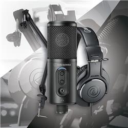 AUDIO TECHNICA Content Creator Pack for Podcasting, Streaming, Gaming