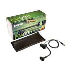 SHURE PGA98H-TQG Clip-On Cardioid Condenser Horn Mic with TA4F
