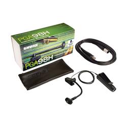 SHURE PGA98H-XLR Micro à condensateur cardioïde à pince