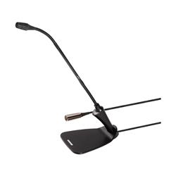 Microphone à condensateur à col de cygne SHURE CVG12D-BC de 12 pouces avec base de bureau intégrée